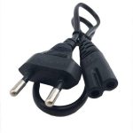 Maxline AC Power Cord Cable 1.5 Meter Premium Quality 2 Pin 6A 250V Copper Power Cable for PC Monitor Printer - PAPERTREE