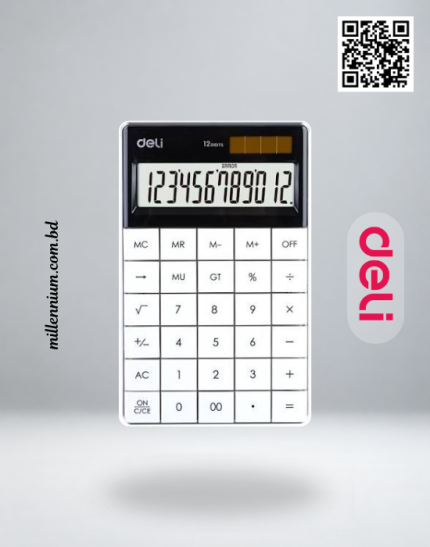 Deli E1589 modern design calculator for everyday use - Millennium