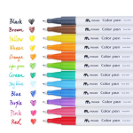 Mobee Water Color Fineliners 12 different colours - PAPERTREE