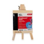 Mont Marte Chalkboard Easel Small | Portable Blackboard Display Stand | Art & Sign Board Easel - PAPERTREE