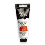 Mont Marte Dimension Acrylic Paint Burnt Sienna 75ml Premium Acrylic Color for Canvas, Crafts & Mixed Media Art - PAPERTREE