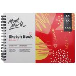 Mont Marte Discovery Sketch Book A5 190gsm | Premium Heavyweight Sketchbook for Drawing & Mixed Media - PAPERTREE