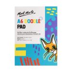 Mont Marte Doodle Pad A6 100 Sheets Sketch and Drawing Paper Pad - PAPERTREE