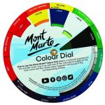 Mont Marte Mini Color Dial | Color Mixing Wheel for Artists | Color Theory Learning Tool - PAPERTREE