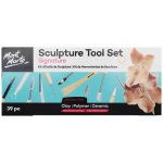 Mont Marte Sculpture Set 39pc | Complete Sculpting & Modelling Tool Kit for Clay, Pottery & Art Projects - PAPERTREE