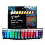 Mont Marte Signature Acrylic Paint Set 36 Colors 36ml for Artists - PAPERTREE