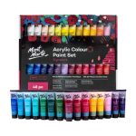 Mont Marte Signature Acrylic Paint Set 36ml x 48 Colors - PAPERTREE
