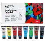 Mont Marte Signature Acrylic Paint Set 8 Colors x 75ml - PAPERTREE