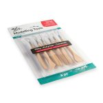 Mont Marte Single End Tools 6 Piece Sculpting & Clay Modelling Tool Set for Pottery, Ceramics and Craft Projects - PAPERTREE
