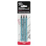 Mont Marte Woodless Charcoal Pencil Set 3 Pcs Soft Medium Hard - PAPERTREE