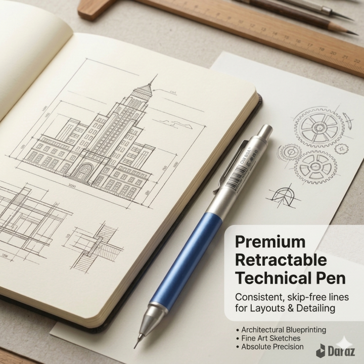 OUEFIYA 0.5mm 2B mechanical pencil for Technical Drafting & Sketching - PAPERTREE OUEFIYA 0.5mm 2B mechanical pencil for Technical Drafting & Sketching - PAPERTREE
