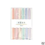Papertree 6PCS Double Head Morandi Highlighter Pen Set | Soft Tip Light Color Markers | Journal & Study Pens - PAPERTREE