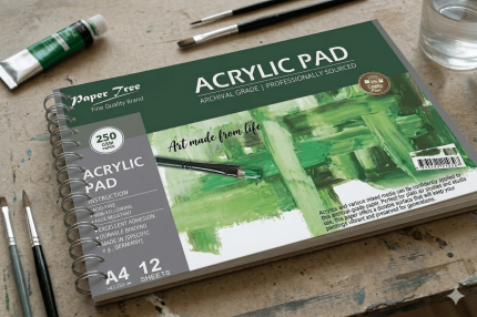 Papertree Acrylic pad A4 size - PAPERTREE