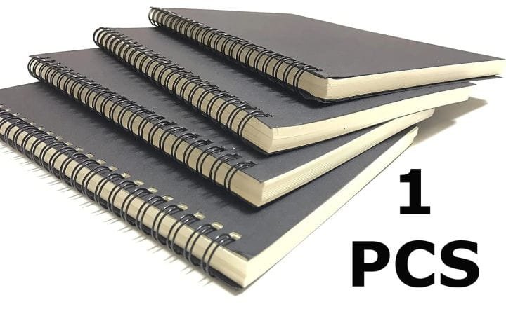 Papertree Spiral Sketch Notebook Blank Paper Wirebound - PAPERTREE
