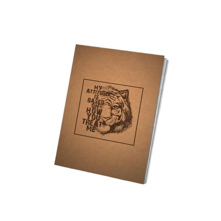 PaperTree Vintage A5 Sketchbook My Attitude – 80 Sheets Drawing Notebook - PAPERTREE PaperTree Vintage A5 Sketchbook My Attitude – 80 Sheets Drawing Notebook - PAPERTREE