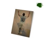 PaperTree Vintage Notebook Lionel Messi Thanks God Hard Cover Drawing Sketch Pad 148 Pages Premium Journal for Writing Sketching and Gift - PAPERTREE