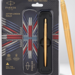 Parker Jotter London Gold Ball Pen Refillable Premium Metal Writing Pen - PAPERTREE