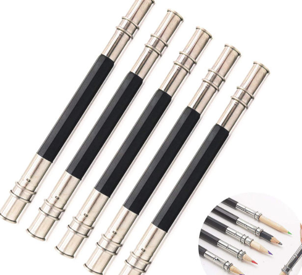 Pencil Extender Holder Adjustable Head | Sketching & Drawing Art Tool - PAPERTREE