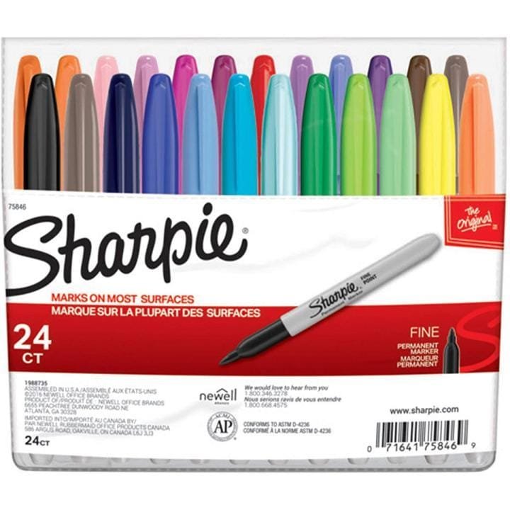 Sharpie Permanent Markers Fine Point - PAPERTREE Sharpie Permanent Markers Fine Point - PAPERTREE