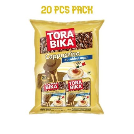 Torabika Cappuccino Sugar Free (12.5g, Pack of 20) - PAPERTREE