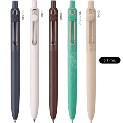 UNIBALL UBN-ZSC-07 Zento Gel Pen 0.7mm Black ink - PAPERTREE