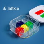Watercolor Palette Box Folding Artist Paint Palette 16 Airtight Deep Wells for Watercolor Gouache and Acrylic - PAPERTREE