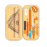 Y-PLUS Einstein Mathematical Drawing Geometry Set Complete Math Instrument Box for Students and School Use - PAPERTREE