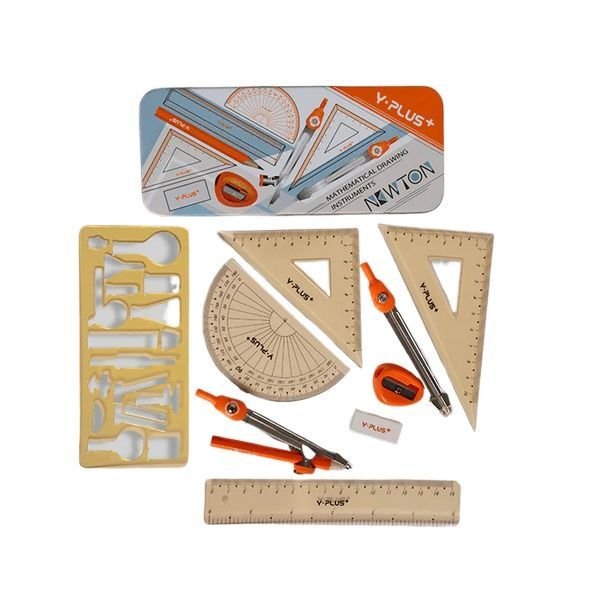 YPLUS Premium Quality Newton Maths Set | Complete Geometry Box for Students - PAPERTREE