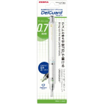 ZEBRA DelGuard P-MAB85-N2-W WHITE Unbreakable Mechanical Pencil 0.7mm - PAPERTREE
