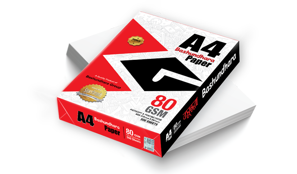 Bashundhara A4 Paper (80 GSM) Bashundhara A4 Paper (80 GSM)