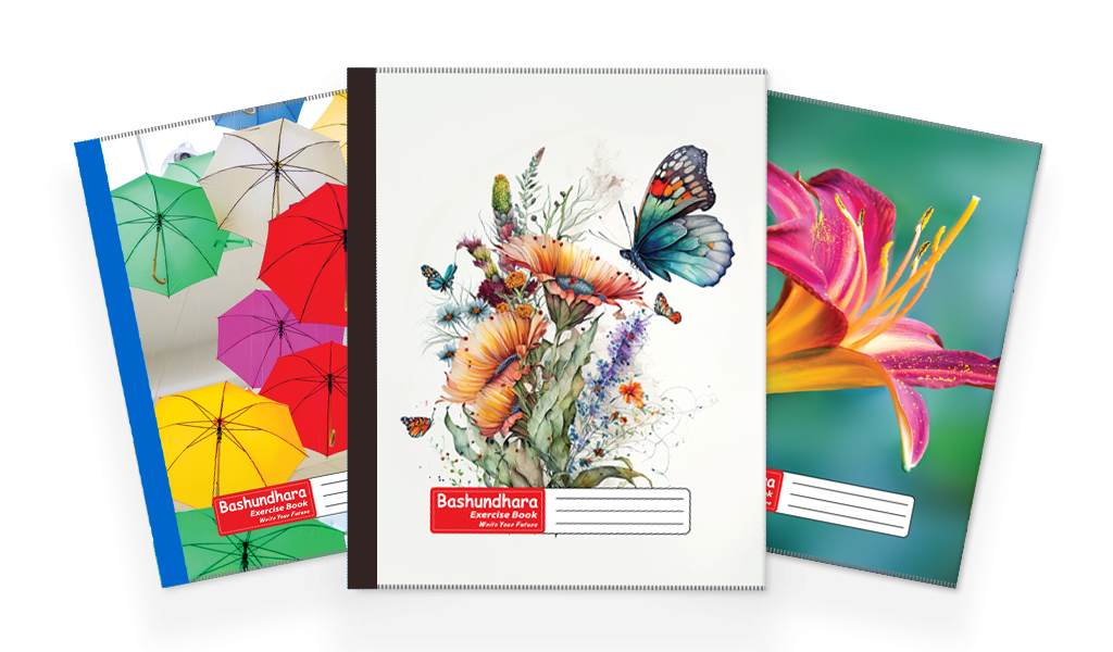 Bashundhara Exercise Book (Tape Binding) Bashundhara Exercise Book (Tape Binding)