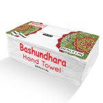 Bashundhara Hand Towel (White-250 pcs)