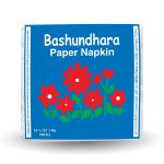 Bashundhara Paper Napkin (100 Pcs, Non-Perfumed)
