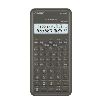 Casio fx-100MS Black-2nd Edition Non Programmable Scientific Calculator,