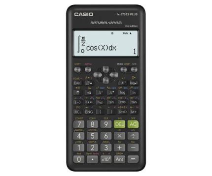 Casio fx-570ES PLUS Black-2nd Edition Non Programmable Scientific Calculator,