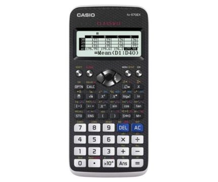 Casio FX-570EX-Black Non Programmable Scientific Calculator,