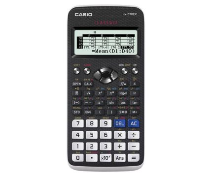 Casio FX-570EX-Black Non Programmable Scientific Calculator