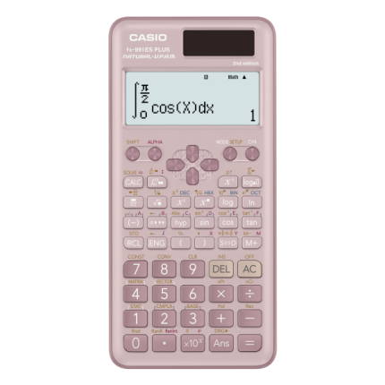 Casio fx-991ES PLUS Pink-2nd Edition Non Programmable Scientific Calculator,