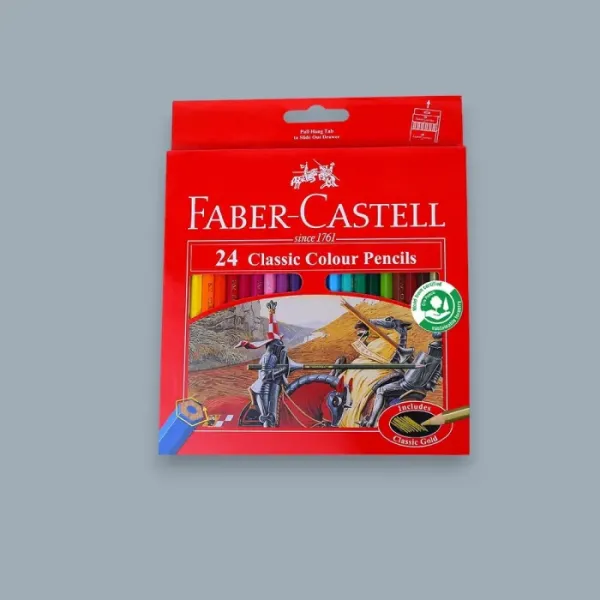 Faber Castell Classic Color Pencil Set Long – 24 Faber Castell Classic Color Pencil Set Long – 24