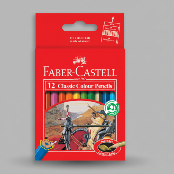 Faber Castell Classic Color Pencil Set Short - 12 Faber Castell Classic Color Pencil Set Short - 12