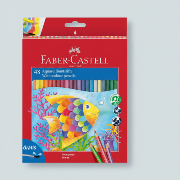 Faber Castell Water Color Pencil Set Long 48 Faber Castell Water Color Pencil Set Long 48