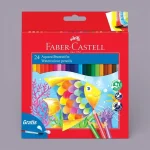 Faber Castell Water Pencil Set Long – 24 Colors