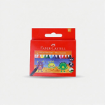 Faber‑Castell Wax Crayon 75mm (12-Pack)