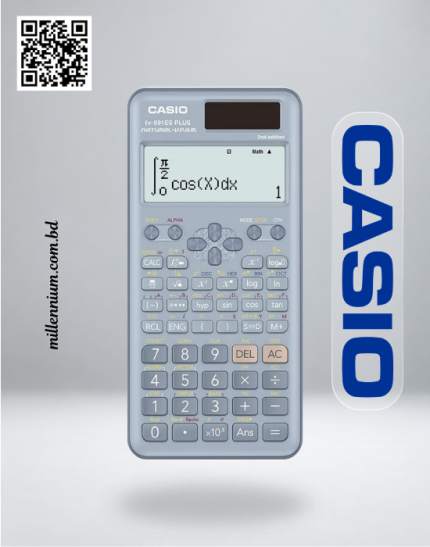 Casio FX-991ES PLUS 2nd Edition blue non-programmable scientific calculator - Millennium