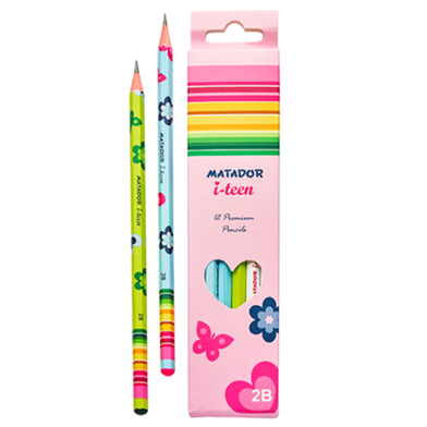 Matador i-teen Pencil 2B - 12 Pcs: null | Rokomari.com